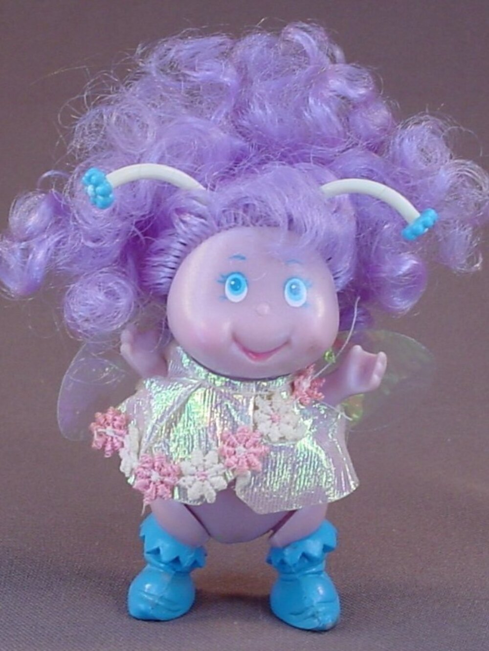Blinkins Courageous Blink Figure With Her Dress & Wings, Vintage Toy 1985 LJN